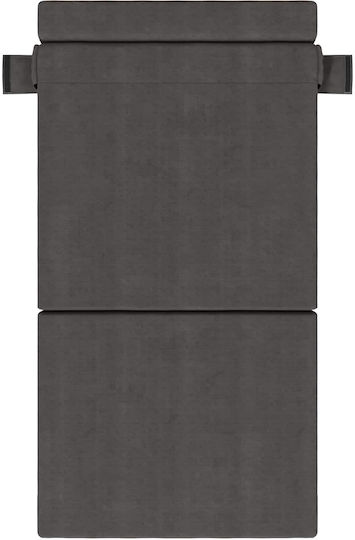 Пуф Легло Тъмносив 70x72x60cm