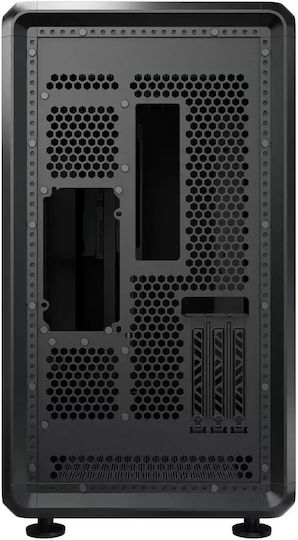 CoolerMaster MasterFrame 360 Gaming Midi Tower Κουτί Υπολογιστή με Πλαϊνό Παράθυρο και ARGB Φωτισμό Μαύρο