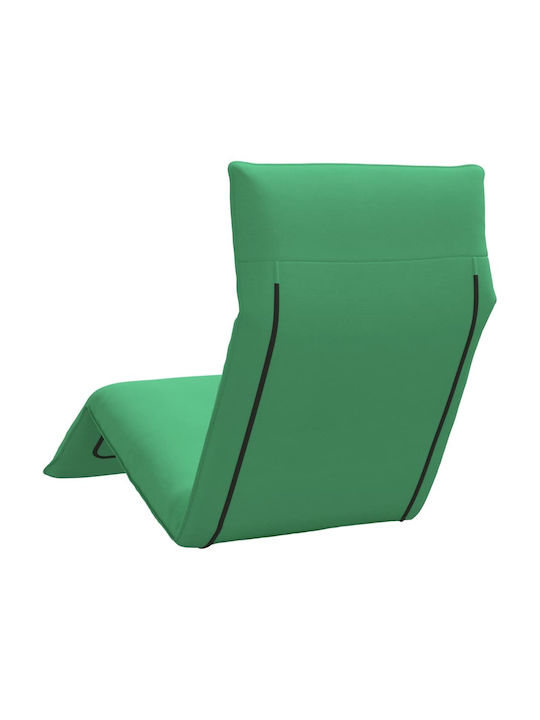Multifunctional Bean Bag Sunbed Waterproof Green 175x54x8.5cm