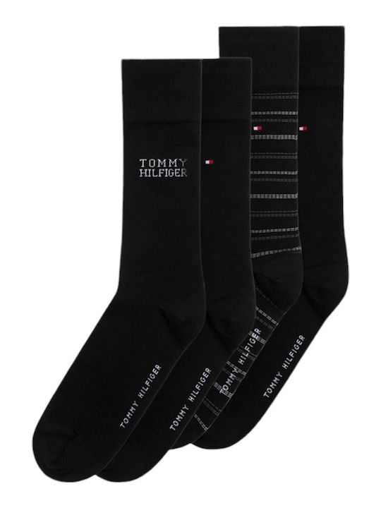 Tommy Hilfiger Herren Socken Black 4Pack