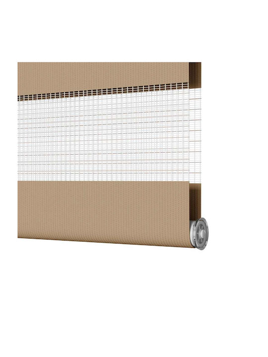 vidaXL Fabric Roller Blind in Brown Colour W75xH100cm