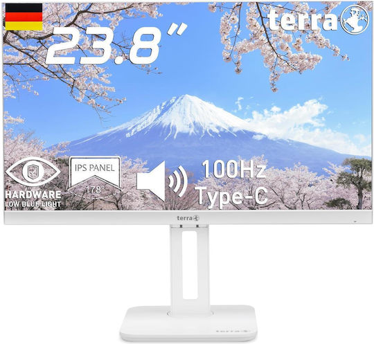 Terra Wortmann AG 2463W PV Monitor 23.8" FHD 1920x1080 with Response Time 5ms GTG White