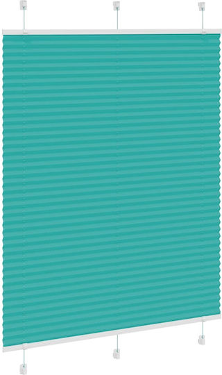 vidaXL Fabric Roller Blind in Petrol Blue Colour W110xH150cm