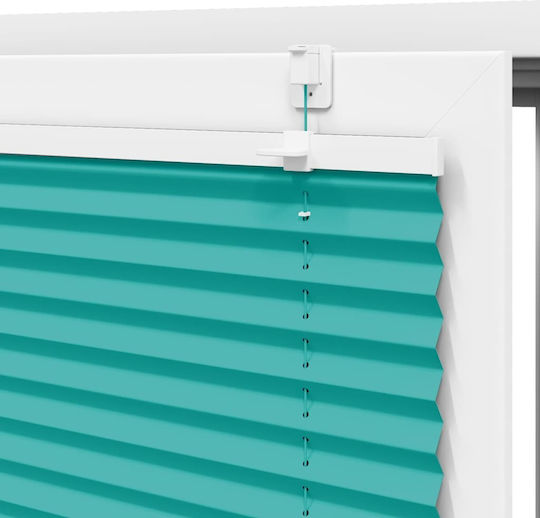 vidaXL Fabric Roller Blind in Petrol Blue Colour W110xH150cm