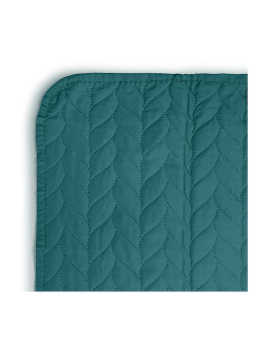 Easy Home Κουβερλί Μονό από Πολυεστέρα Πράσινο 160x220cm