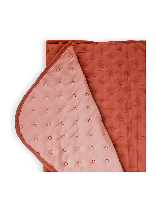 Easy Home Κουβερλί Μονό Microfiber Κόκκινο 160x220cm