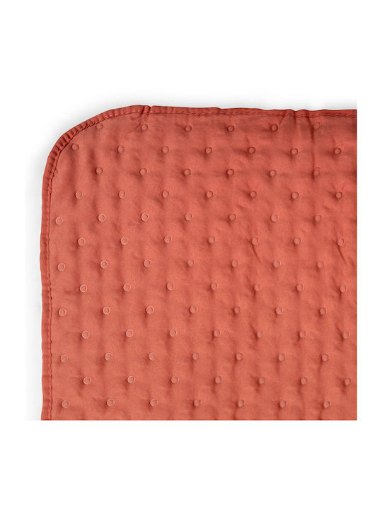 Easy Home Κουβερλί Μονό Microfiber Κόκκινο 160x220cm
