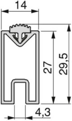 Kit Αρθρωτων Πλαισιων Ραφιερας 4 Ραφια & 1 Σωληνα Χωρις Ξυλινα Στοιχεια Emuca Zero 7022354 Μαυρο Ματ