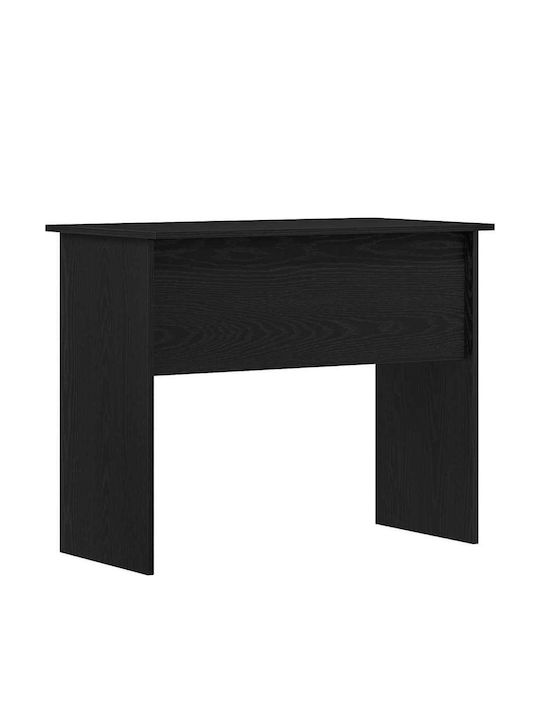 Desk Wooden Black Oak 90x50x74cm