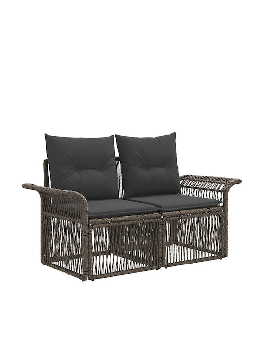 Viersitziges Outdoor-Sofa Rattan mit Kissen