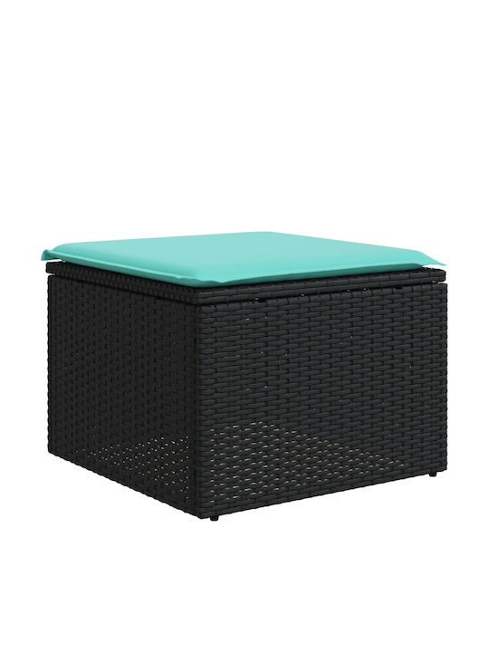 Outdoor Corner Sofa Rattan With Cushions 55x62x69cm