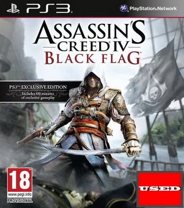 Assassin's Creed IV: Black Flag Grundlegende Informationen Ausgabe PS3 Spiel (Gebraucht)