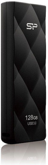 Silicon Power 128GB USB 3.0 Stick Μαύρο