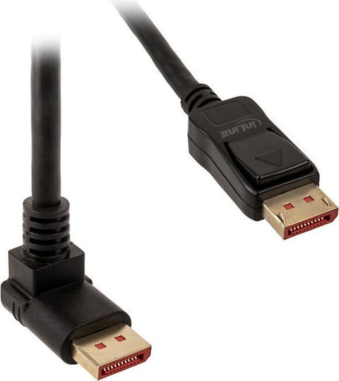 InLine Кабел DisplayPort мъжки - DisplayPort мъжки 1м Черен (17151O)