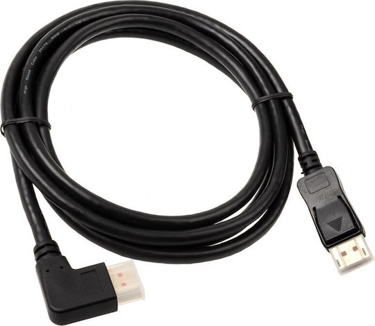 InLine Cable DisplayPort male - DisplayPort male 2m Μαύρο (17152R)