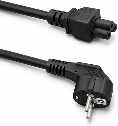 Power Cable Qoltec Ac 3pin S03/st1 1.4m Black