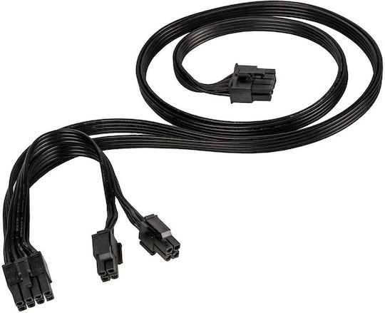 Silverstone 8-Pin EPS - 8-Pin EPS Cable 0.75m Black (SST-PP13)
