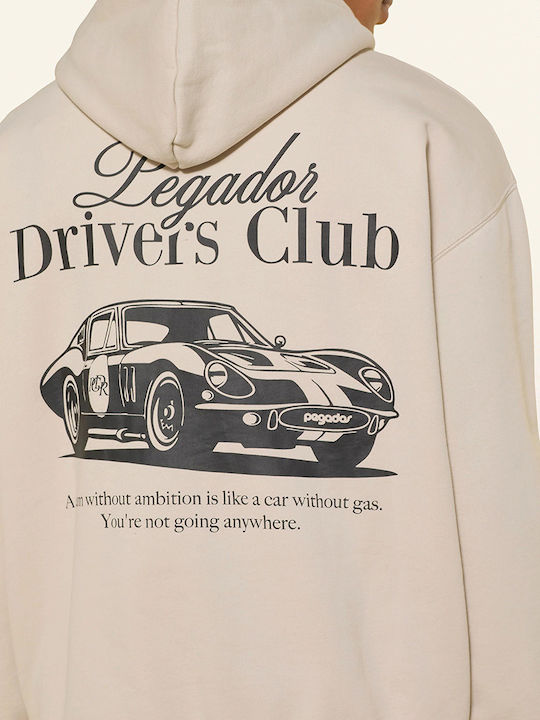 Hoodie Washed Beige