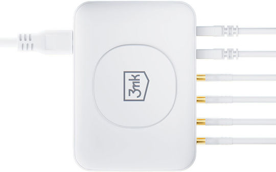 3MK USB-C Universal Laptop Charger 100W 20V 5A with Detachable Power Cable