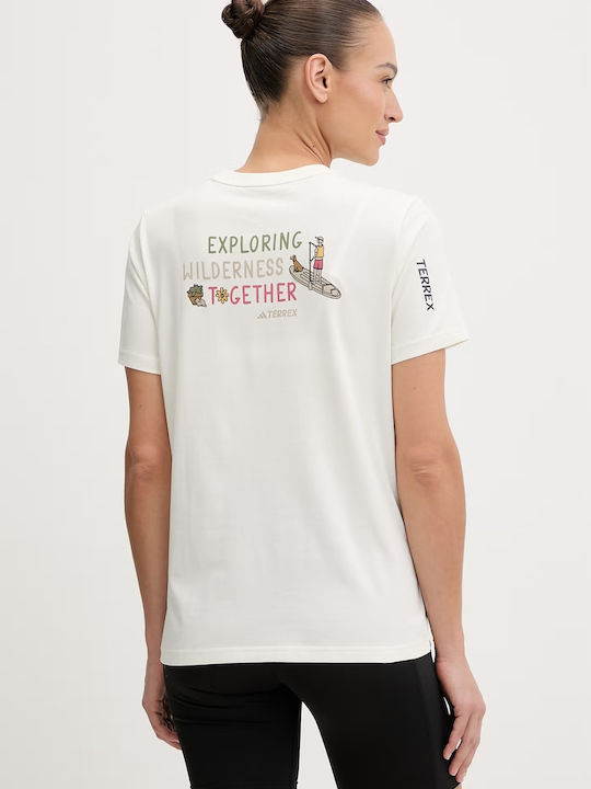 Graphic Women's T-shirt Off White