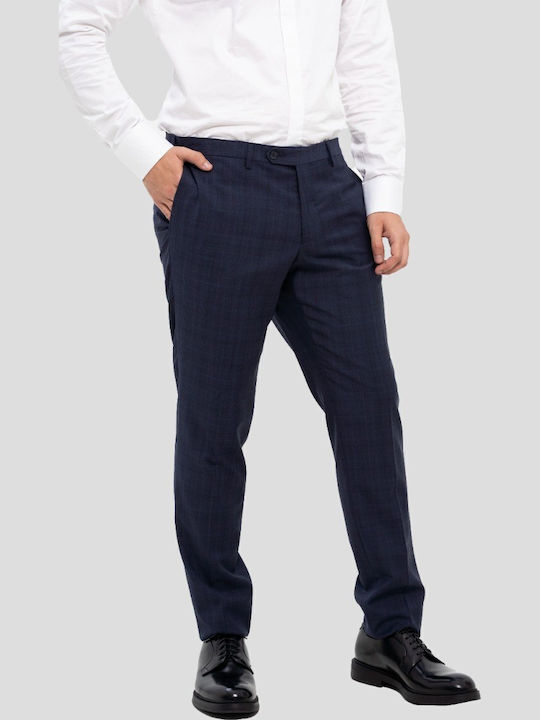 Men’s Suit Jacket Dark Blue Taxedo