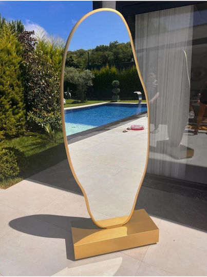SteweHome Ασύμμετρος Χρυσός 180x65cm SteweHome Ασύμμετρος Χρυσός 180x65cm