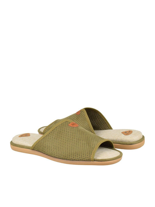 Terry Men's Slippers Green