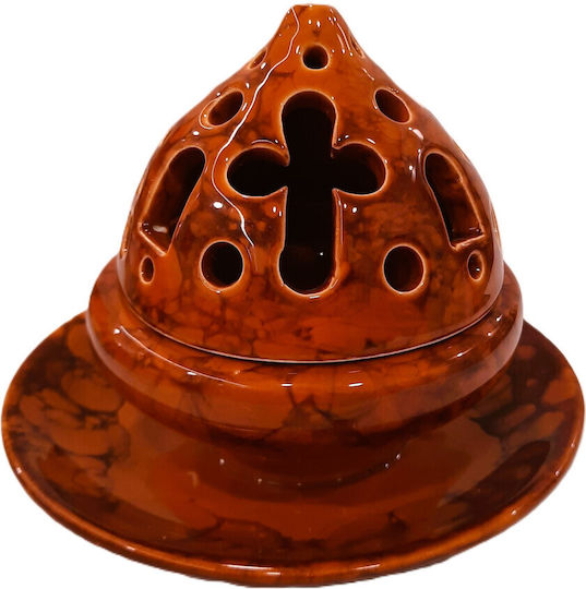 Ceramic Vigil Oil Lamp Dome – Candle Cup Dimensions Diameter × Height 15 × 11.5 Cm Cup Depth 4 Cm