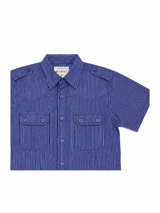Kinderhemd Kurzärmelig Blau
