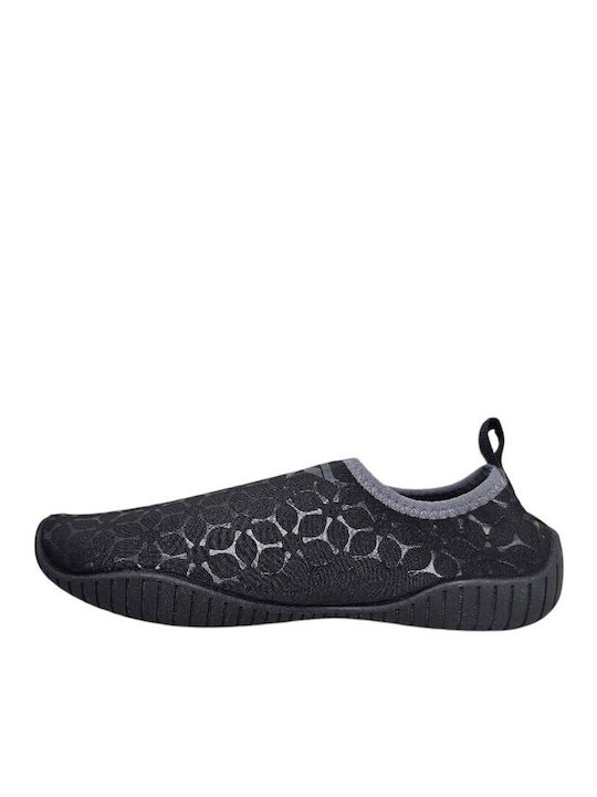 Runners Beach Shoes 21026 Black Grey Runners