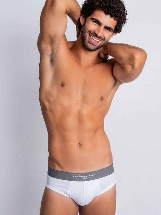 Herren Slip Cloud mit Mustern