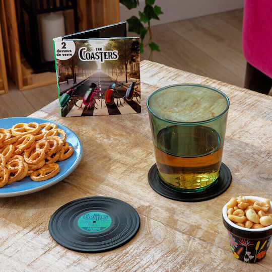 Pylones Round Plastic Coaster 9cm 2 Pieces