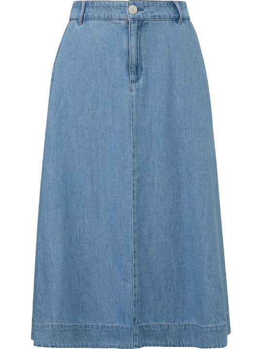 Τζιν Midi Φούστα Light Blue
