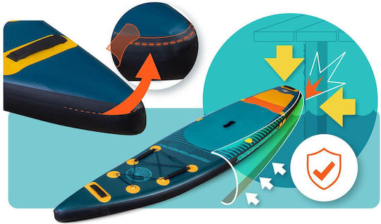 NEO Sport Reefbreak Φουσκωτή Σανίδα SUP με Μήκος 3.5m Μπλε