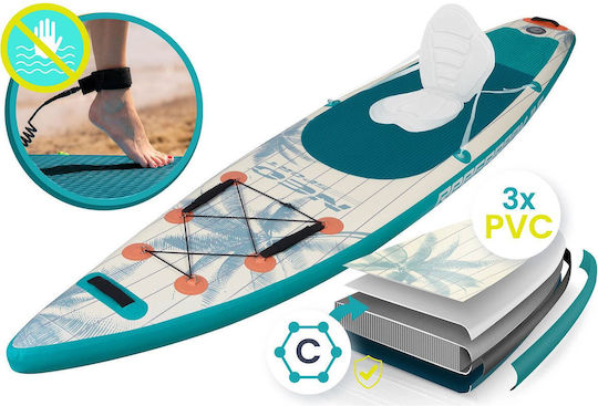 NEO Sport Reefbreak Inflatable SUP Board with Length 3.5m White