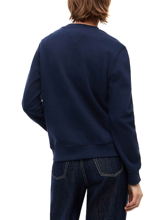Tommy Hilfiger Essential Logo Long Women's Sweatshirt Blue