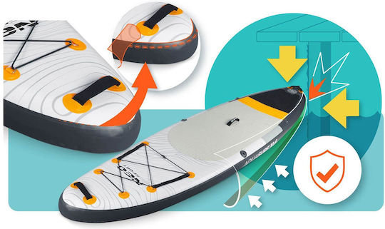 NEO Sport Aquasurf Aufblasbare SUP Board mit Länge 3.2m Weiß
