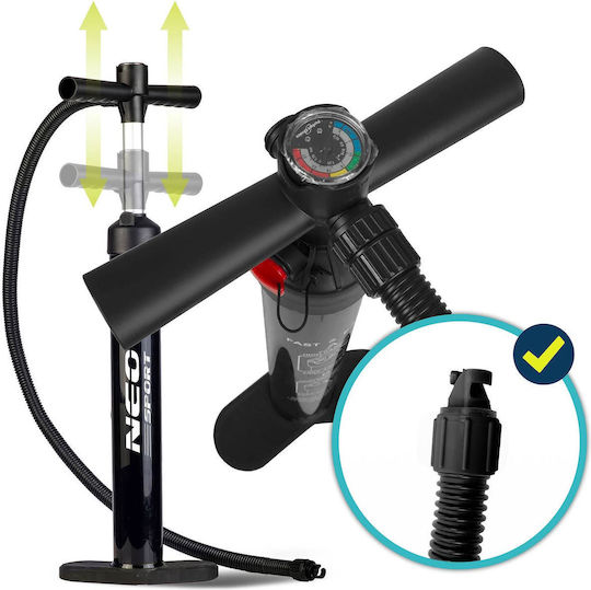 NEO Sport Aquasurf Φουσκωτή Σανίδα SUP με Μήκος 3.2m Μπλε