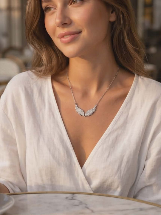 Κολιέ Silver Angel Wings Κολιέ Silver Angel Wings