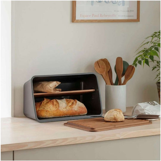 Eva Solo Brotkasten mit Deckel Hölzernes Schwarze 39cm
