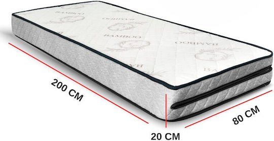 SteweHome Ορθοπεδικό Στρώμα Κούνιας 50x90+20cm