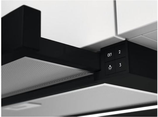 Electrolux Συρόμενος Απορροφητήρας 60cm Μαύρος