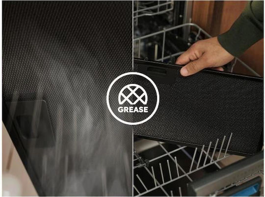 Electrolux Συρόμενος Απορροφητήρας 60cm Μαύρος