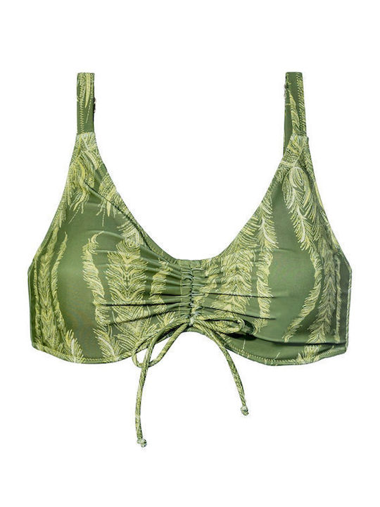 Bikinioberteil Mit Polsterung Print