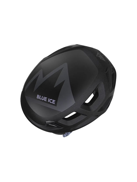 Blue Ice Unisex Kletterhelm Schwarz