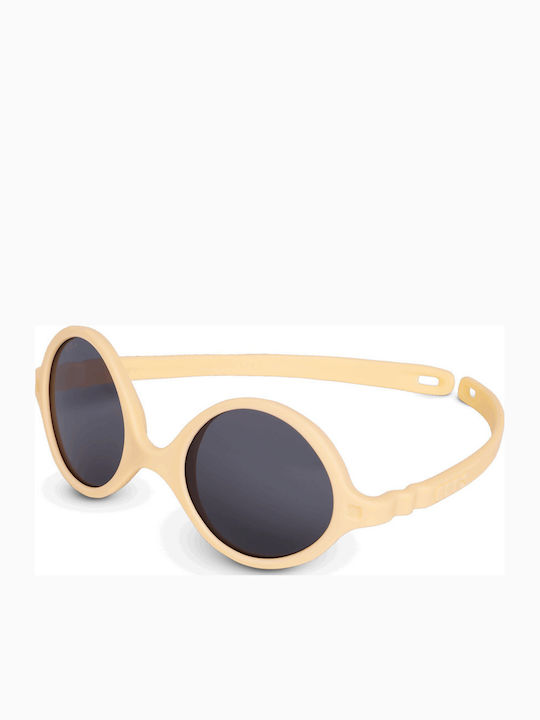 KiETLA Diabola Unbreakable Butterfly Baby Kids Sunglasses Orange for 0-1 Year