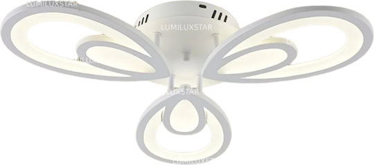 Luminastar Таванна Плафониера 48 см Бежова с Интегриран LED и Дистанционно Управление