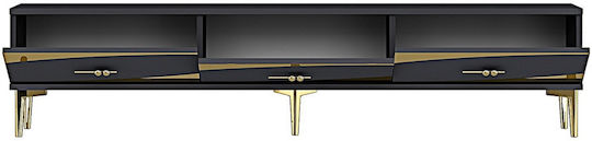 TV-Ständer Grau M180xP30xH41cm