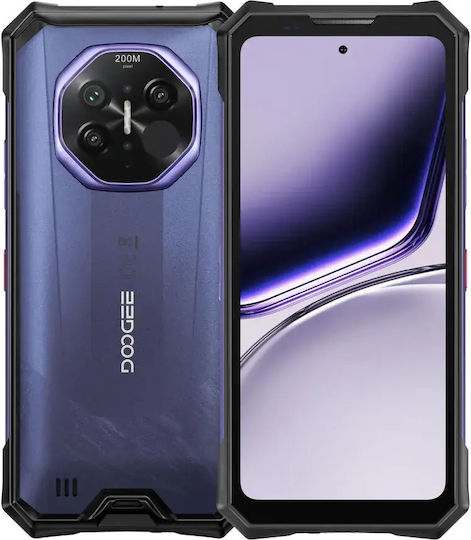 Doogee S300 Plus Thermal 5G Dual SIM (12/1TB) Smartphone Rezistent Titanium Violet