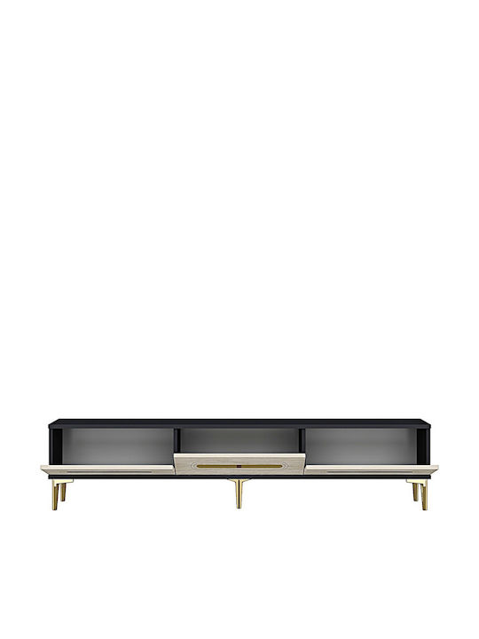 Gray TV Stand L180xD30xH41cm